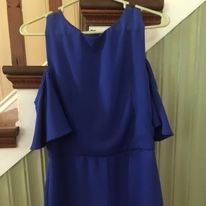 Royal blue romper